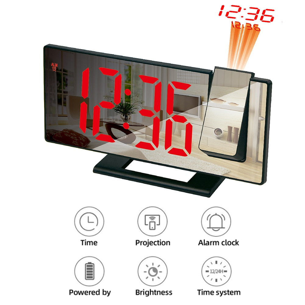 Relógio e Despertador Digital com Led 3D - TimeOne